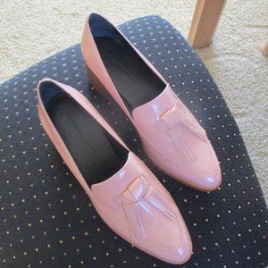 SOLD -Rebecca Minkoff "Edie Tassel" Loafer in Nude